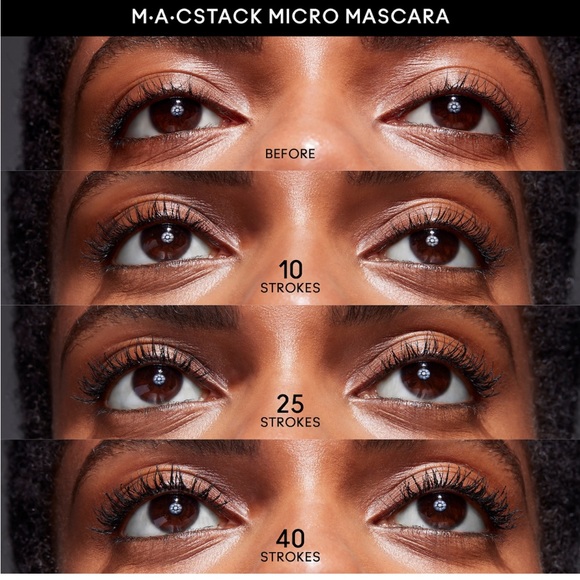 NEW FULL SIZE MAC STACK MASCARA IN SHADE BLACK 12 ml - Picture 3 of 11